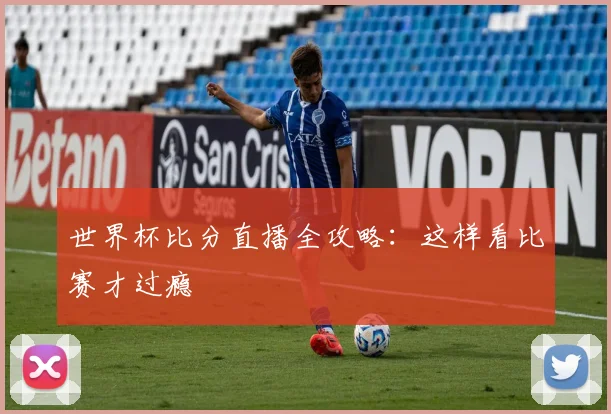 世界杯比分直播全攻略：这样看比赛才过瘾