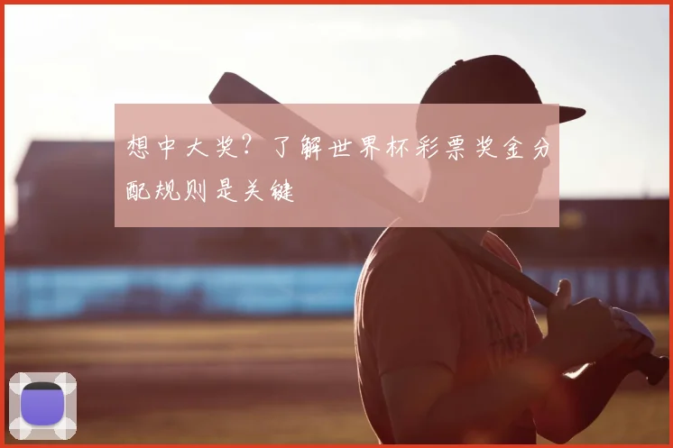 想中大奖？了解世界杯彩票奖金分配规则是关键