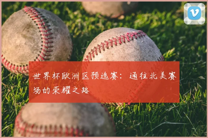 世界杯欧洲区预选赛：通往北美赛场的荣耀之路